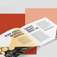 方形骑马钉画册