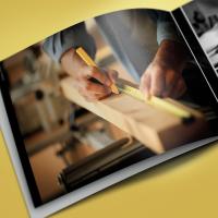 横版骑马钉画册